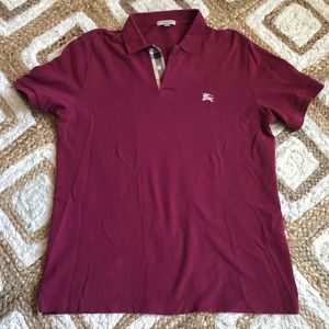 XL Men’s Burberry Polo